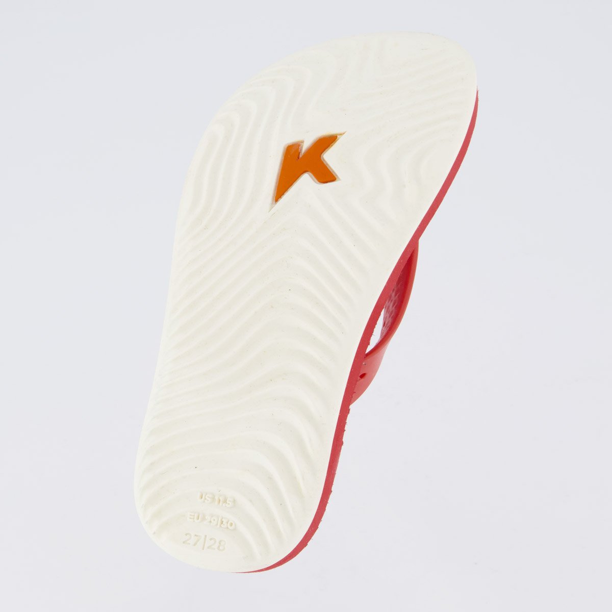 Chinelo Kenner Summer Aloha Juvenil Vermelho Vermelho 5