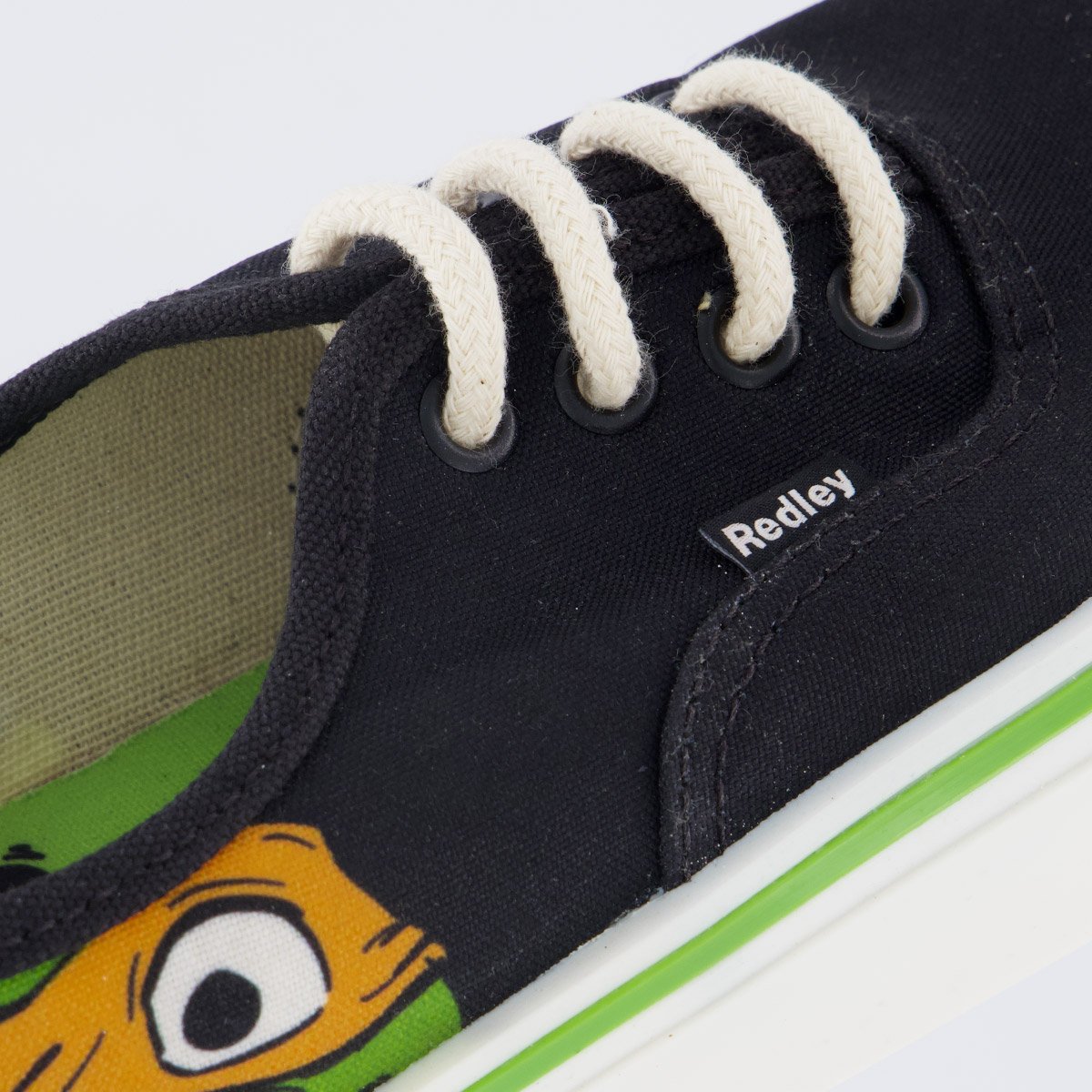 Tênis Redley Originals TMNT Juvenil Preto Preto 7