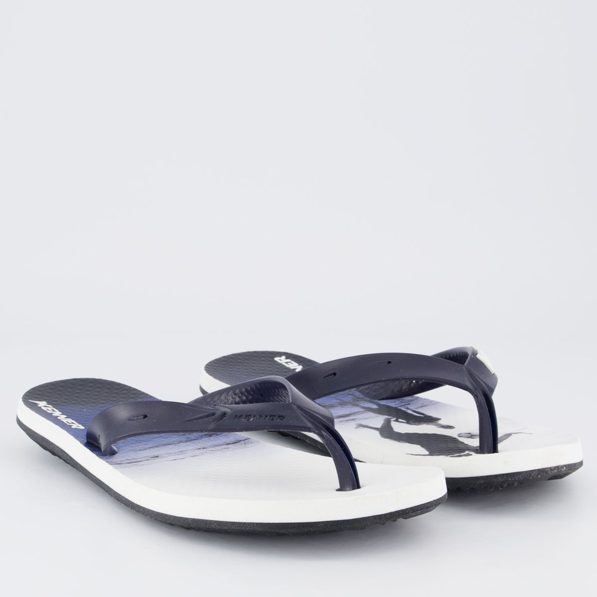 Chinelo Kenner Summer Altinha Feminino Azul Azul 3