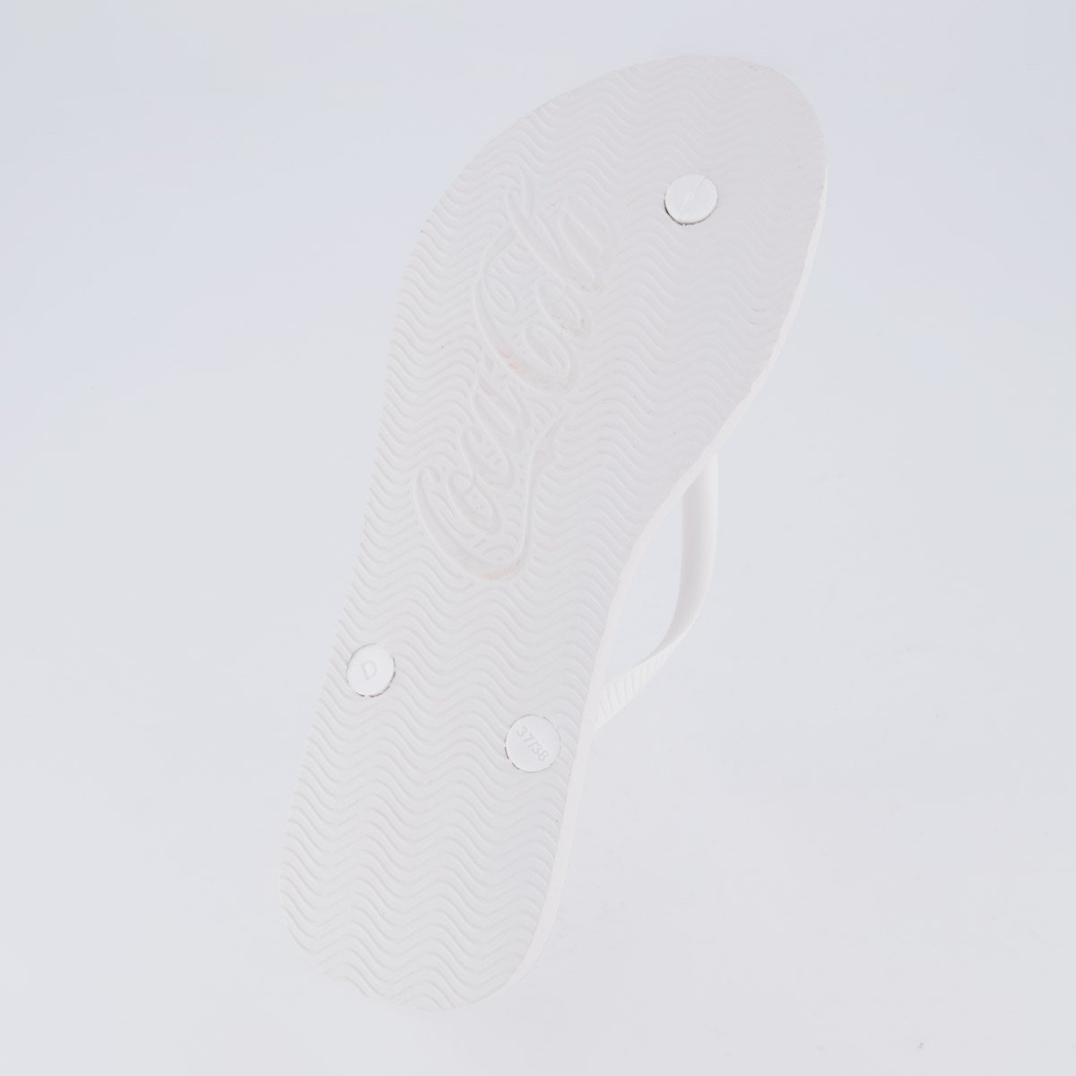 Chinelo Coca Cola Glow Party Feminino Branco Branco 5