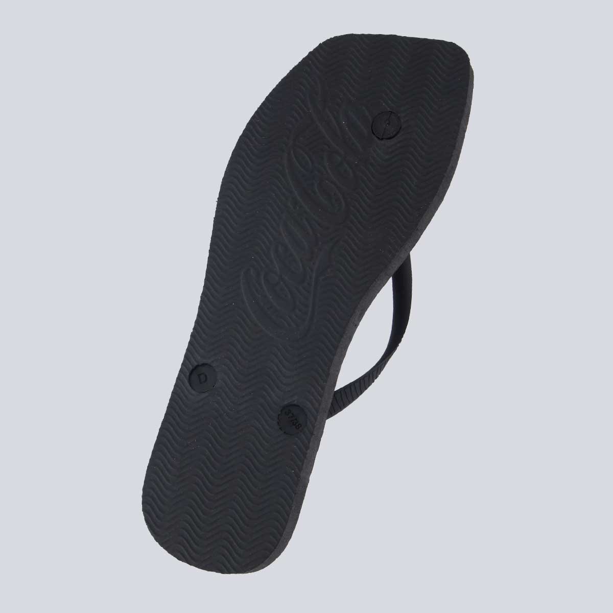Chinelo Coca Cola Square Identify Feminino Preto Preto 5