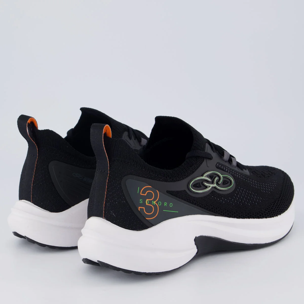 Tênis Olympikus Sonoro 3 Preto Preto 3