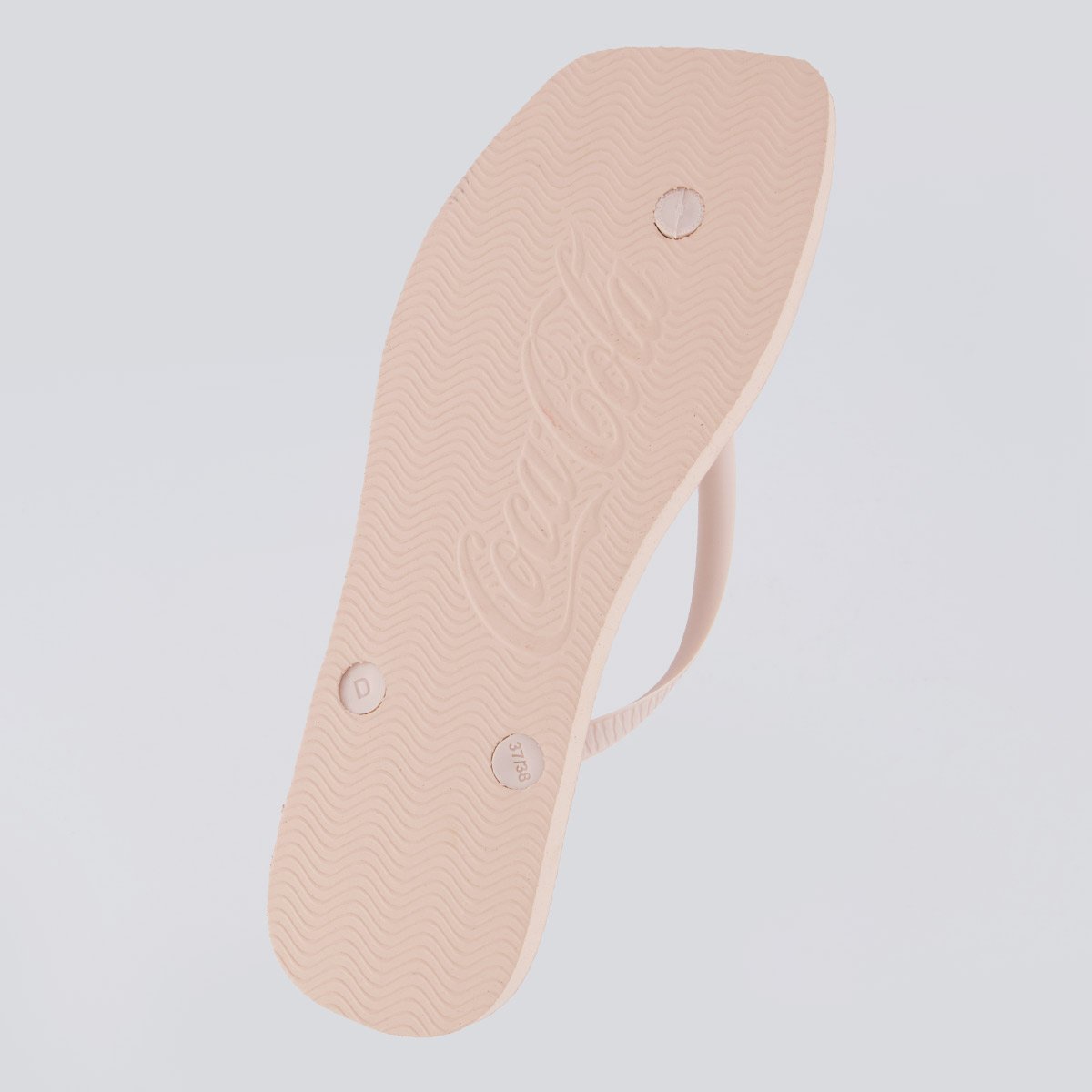 Chinelo Coca Cola Square Identify Feminino Rosé Rosa 5