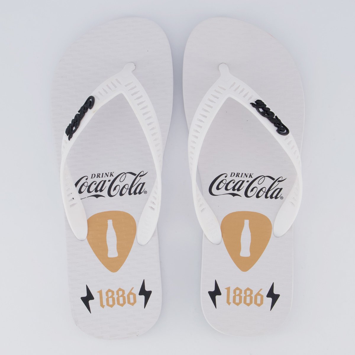 Chinelo Coca Cola Amplify Branco