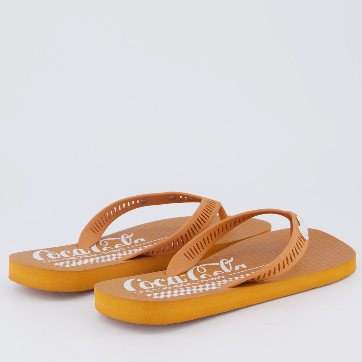 Chinelo Coca Cola Grid Marrom Marrom 4