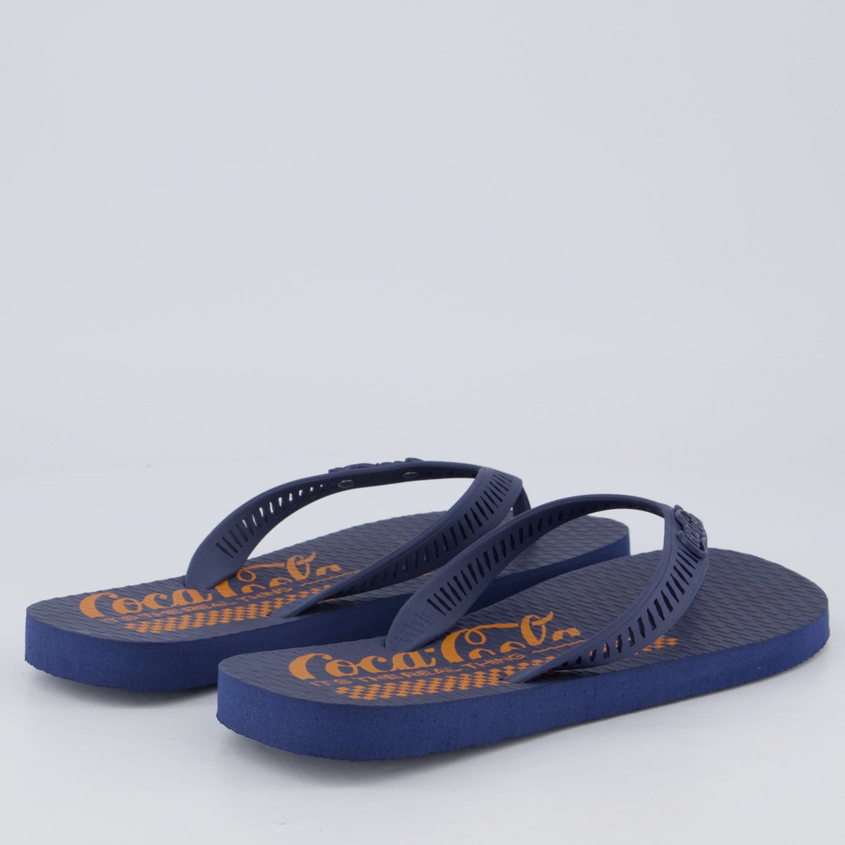 Chinelo Coca Cola Grid Marinho Azul Marinho 4