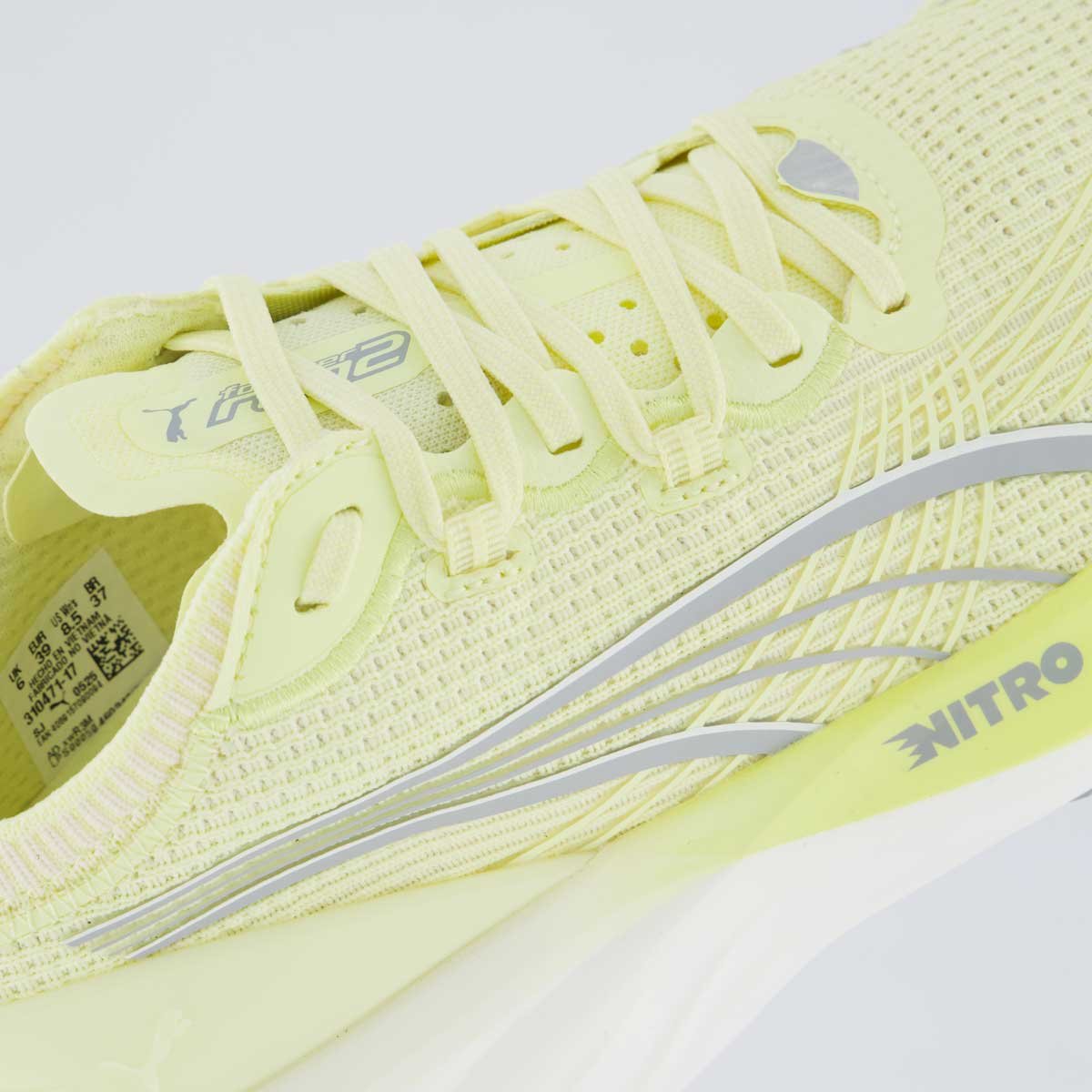Tênis Puma Foreverrun Nitro 2 Wns Feminino Amarelo Amarelo 7