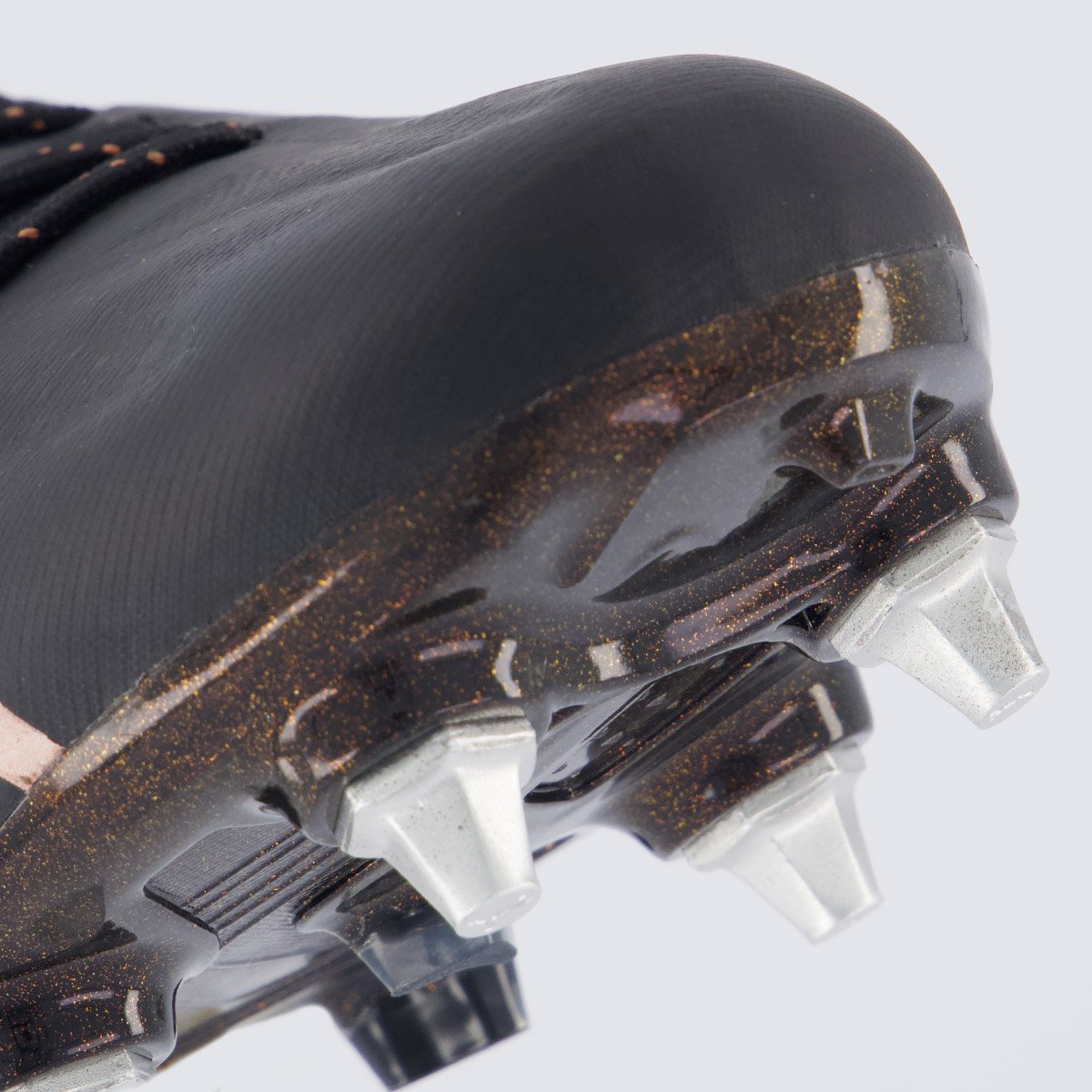 Chuteira Puma Ultra Ultimate Campo Preta e Rosê Preto 8