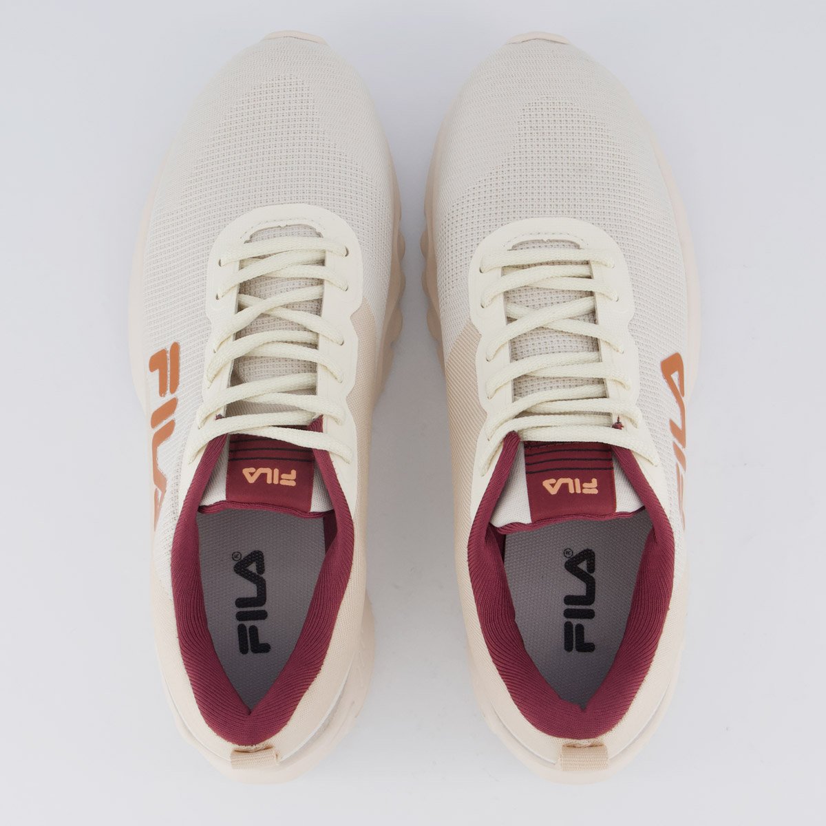 Tênis Fila Vector Feminino Bege Bege 4