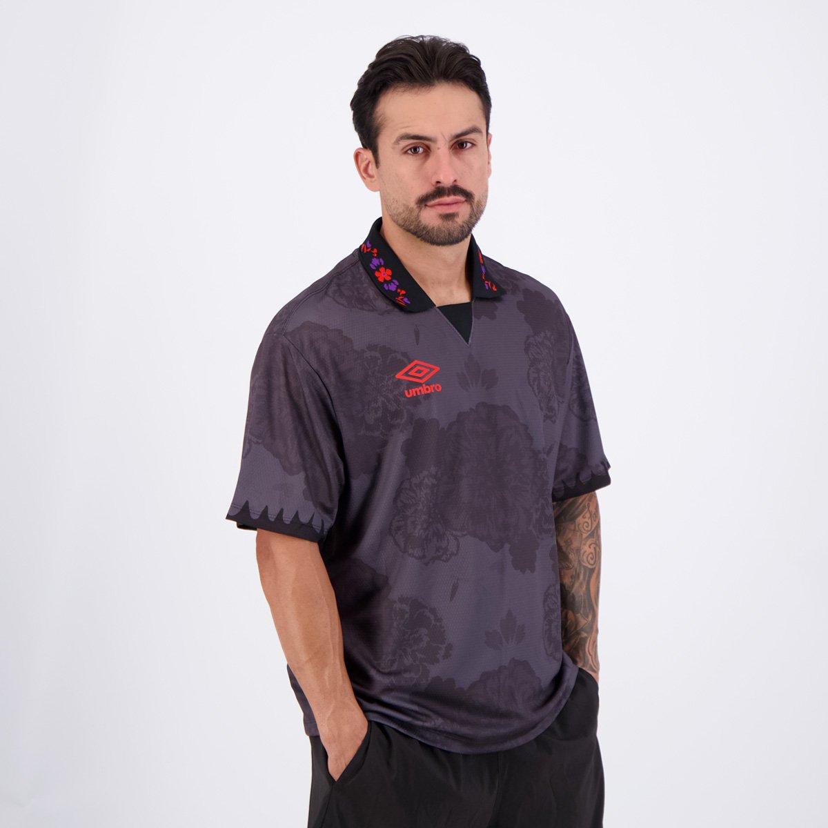 Camisa Umbro Jersey HB Dia de Los Muertos Preta Preto 2