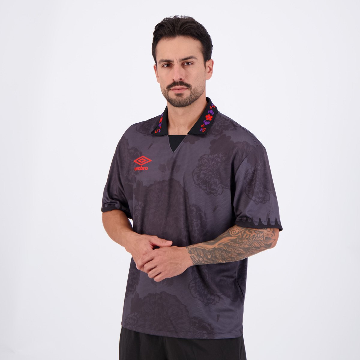 Camisa Umbro Jersey HB Dia de Los Muertos Preta Preto 3