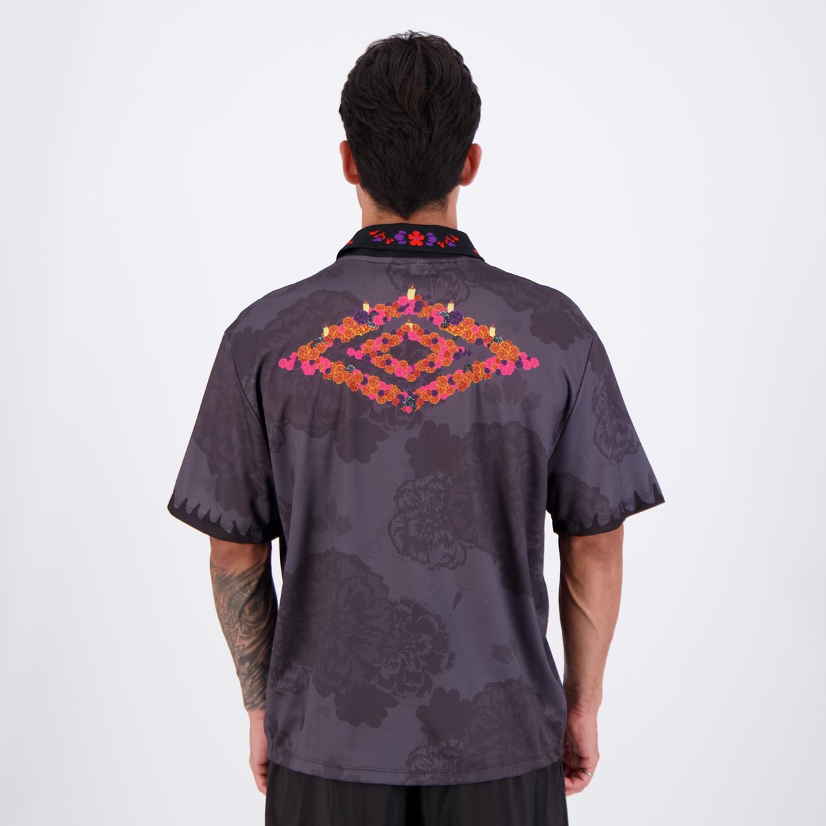 Camisa Umbro Jersey HB Dia de Los Muertos Preta Preto 4