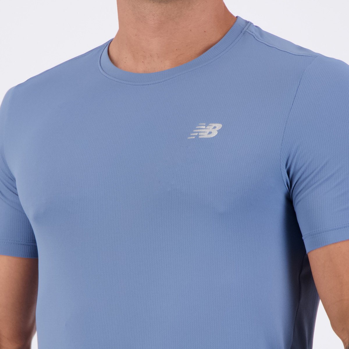 Camisa New Balance Sport Essentials Azul Azul 5