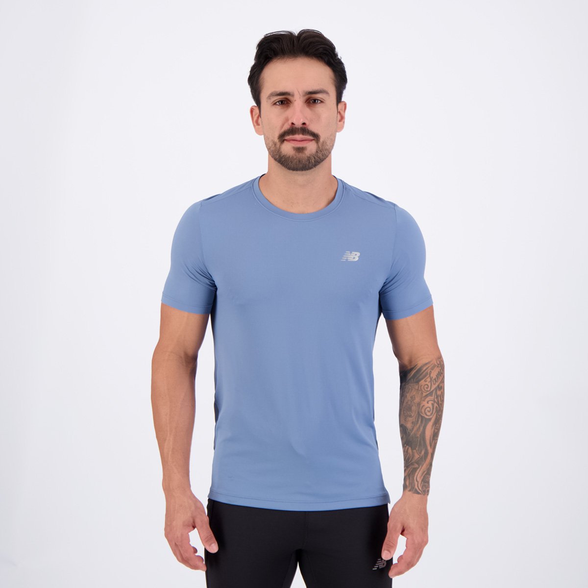 Camisa New Balance Sport Essentials Azul