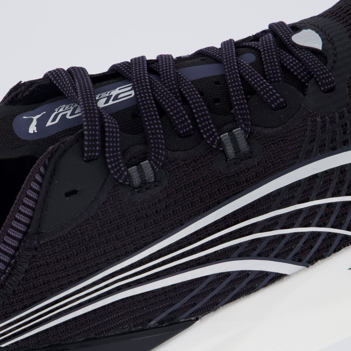 Tênis Puma Forever Run Nitro 2 Feminino Preto e Branco Preto 7