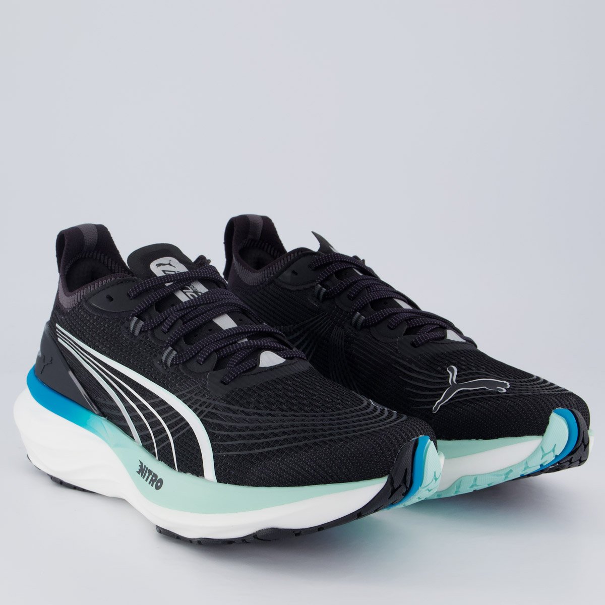 Tênis Puma Foreverrun Nitro 2 Preto Preto 2
