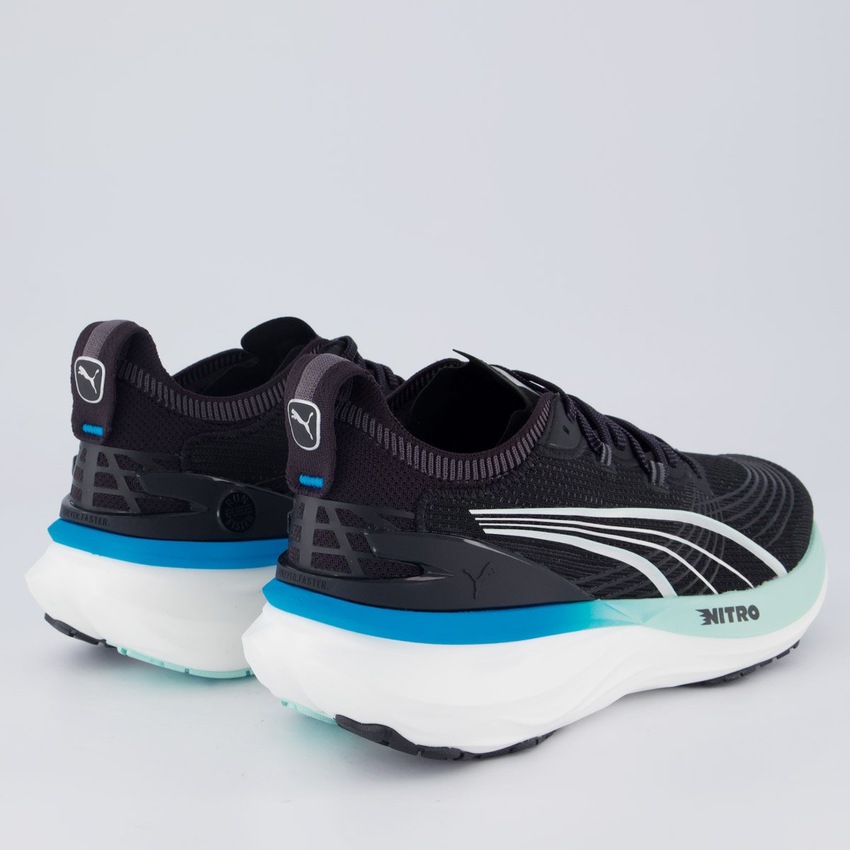 Tênis Puma Foreverrun Nitro 2 Preto Preto 3