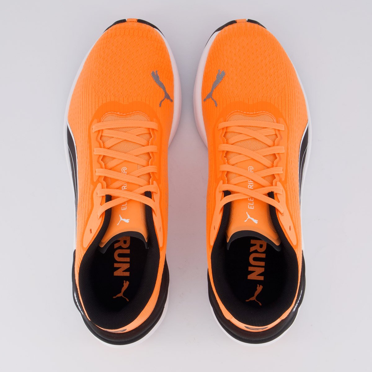 Tênis Puma Electrify Nitro 3 Laranja e Preto Laranja 4