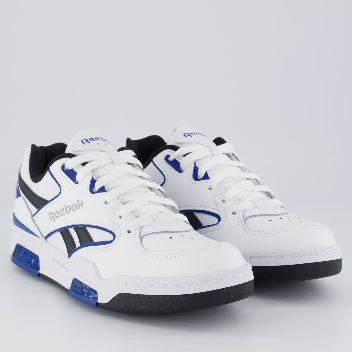 Tênis Reebok BB4500 DMX Branco e Azul Branco/Azul 2