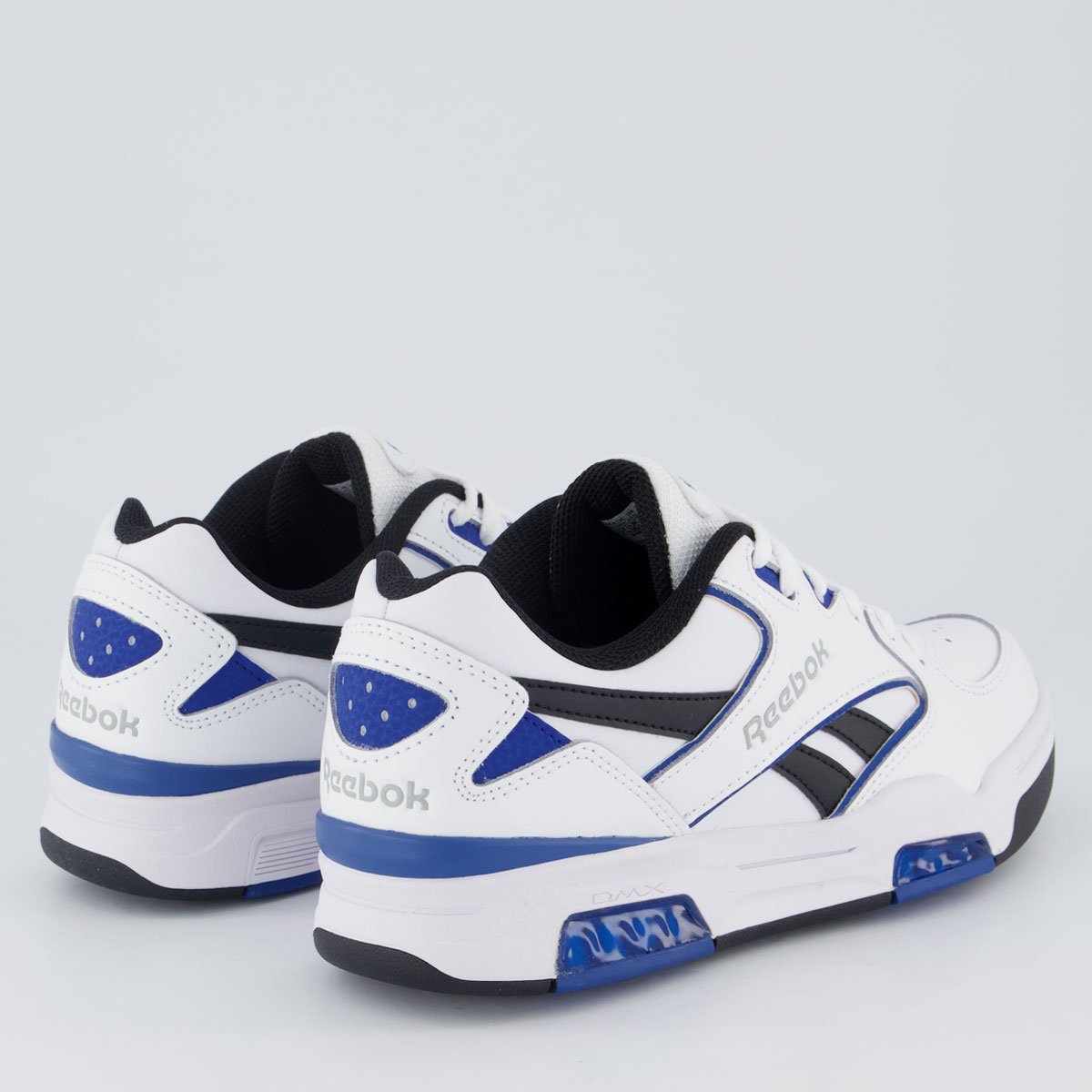 Tênis Reebok BB4500 DMX Branco e Azul Branco/Azul 3