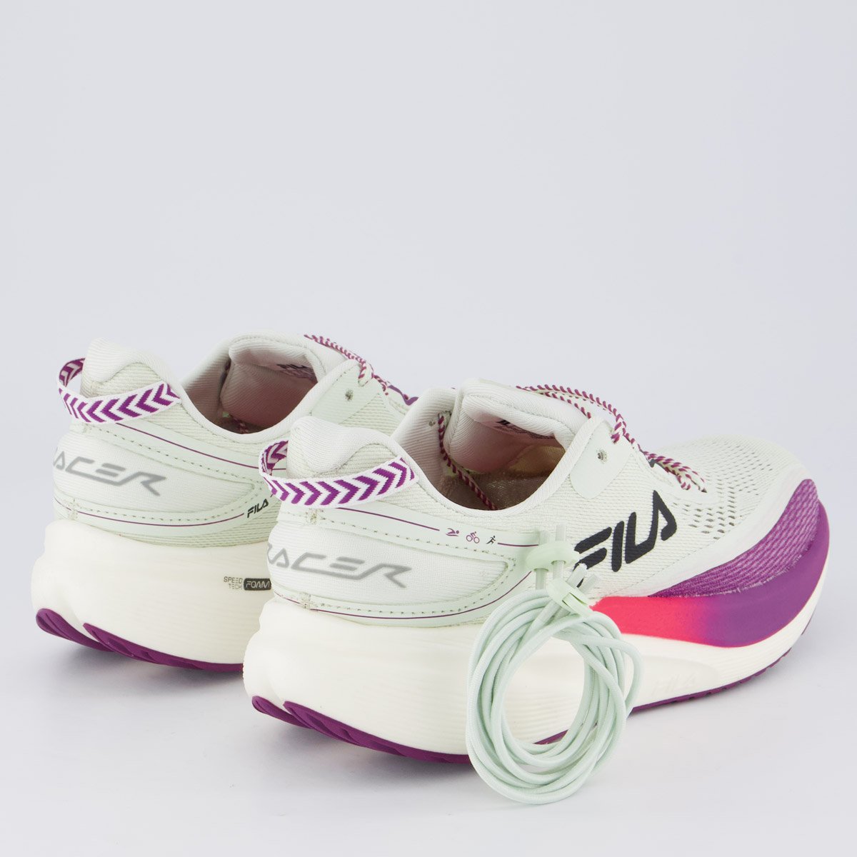 Tênis Fila Racer T2 Xtreme Feminino Verde e Roxo Verde/Roxo 3