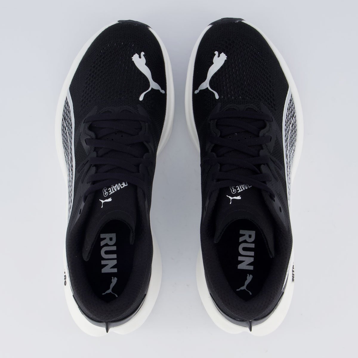 Tênis Puma Deviate Nitro 3 Preto Preto 4