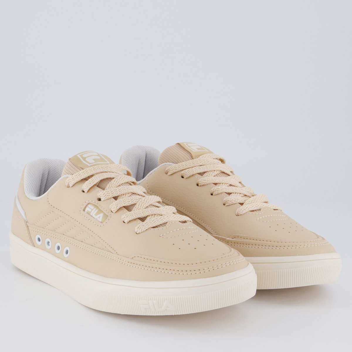 Tênis Fila Vortex Feminino Bege Bege 2