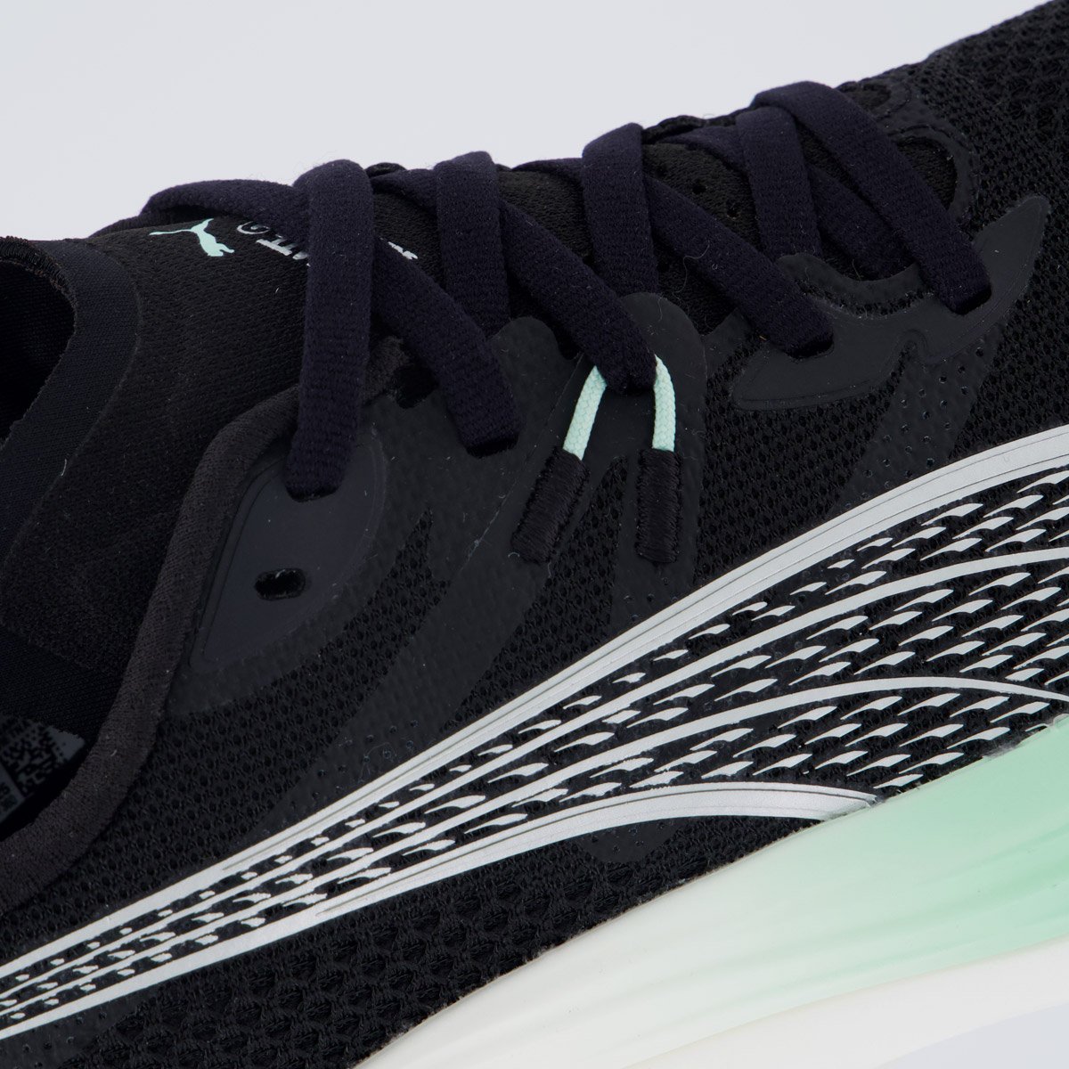 Tênis Puma Deviate Nitro 3 Wns Feminino Preto e Verde Preto 7