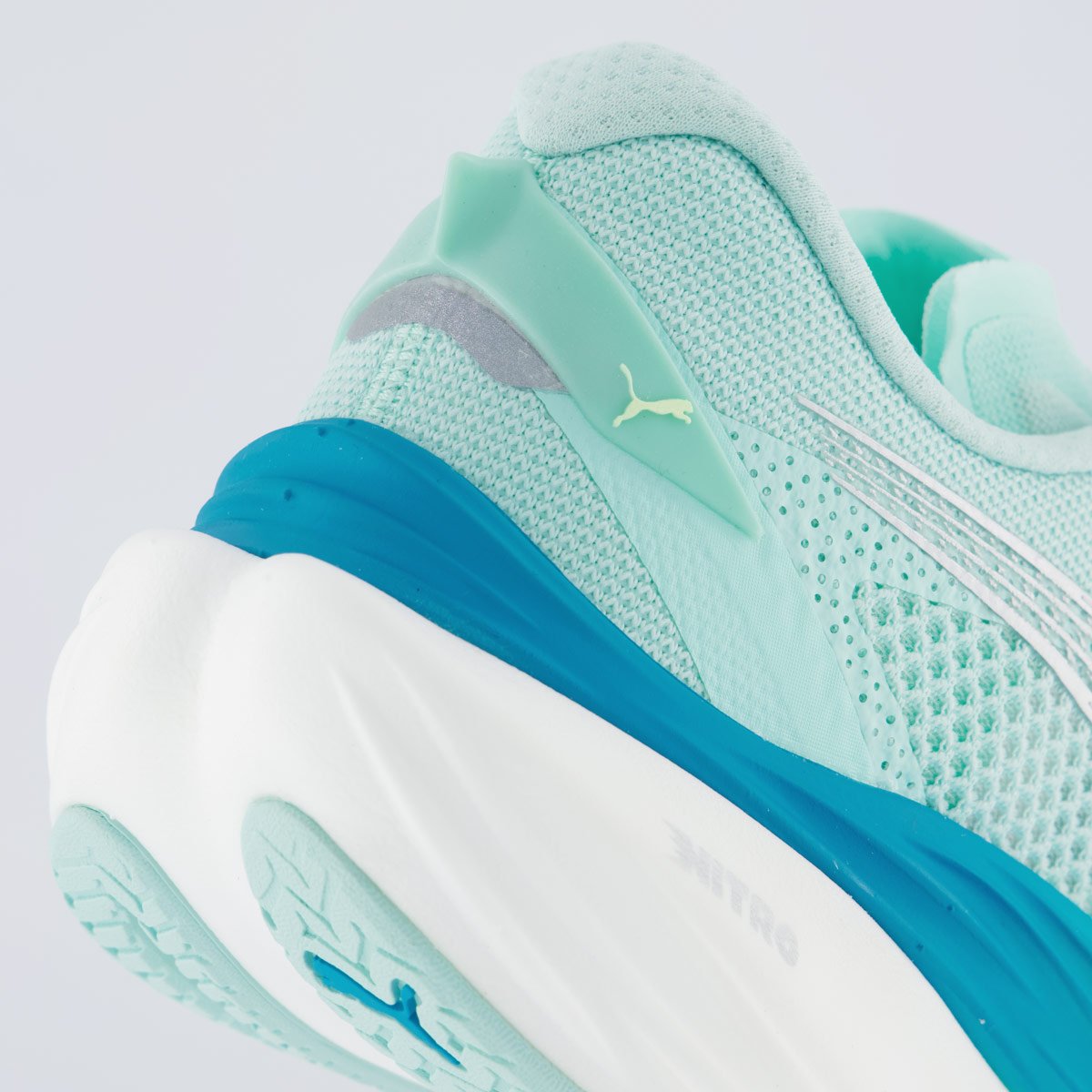 Tênis Puma Deviate Nitro 3 Wns Feminino Verde e Branco Verde 6