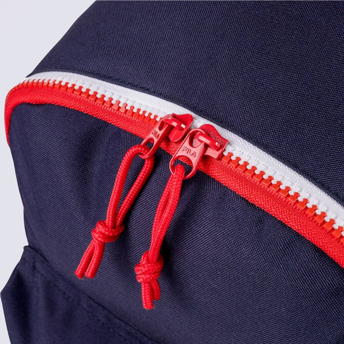 Mochila Fila Mini Colors Letter Marinho e Vermelho Azul Marinho 5