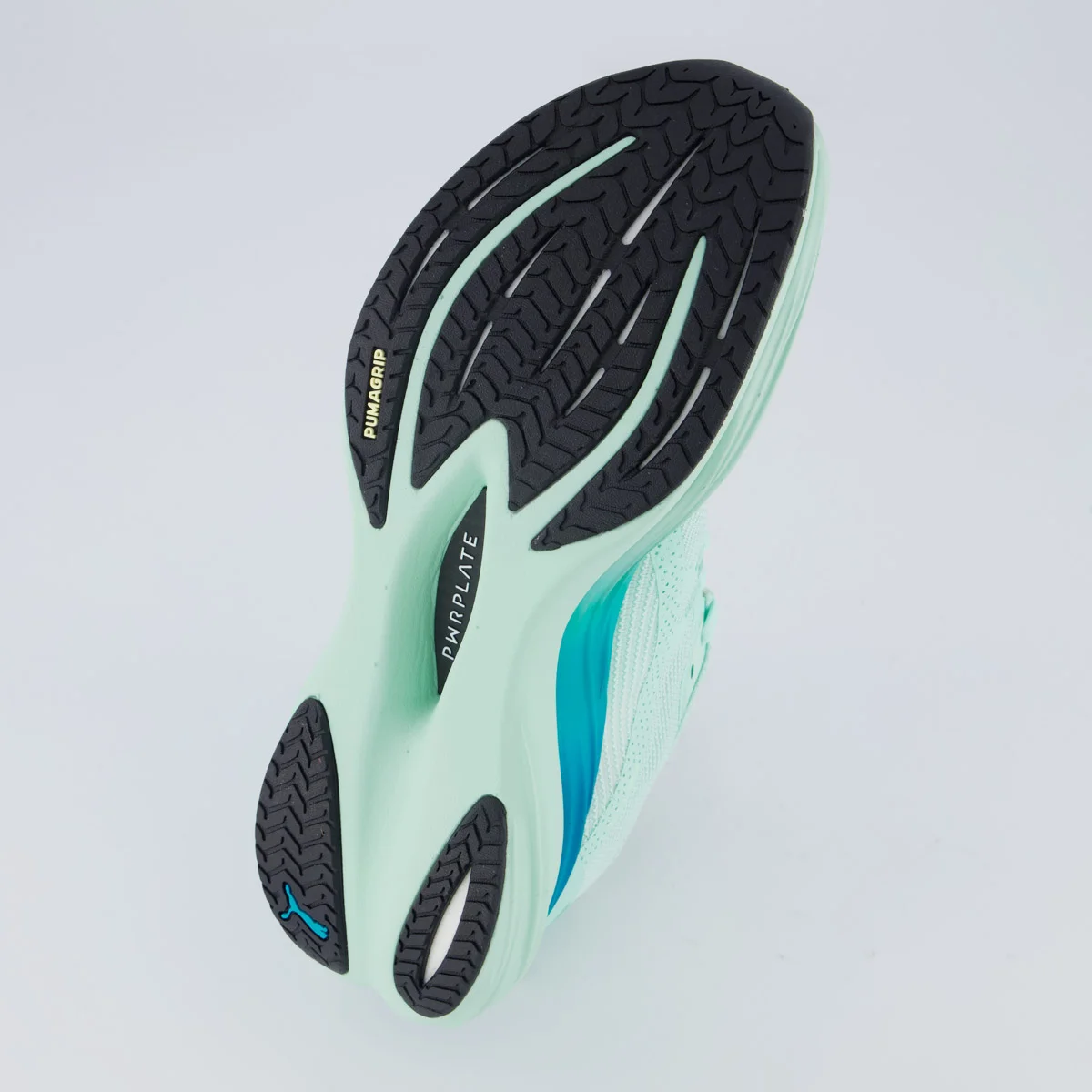 Tênis Puma Deviate Nitro 3 Verde e Azul Verde 5