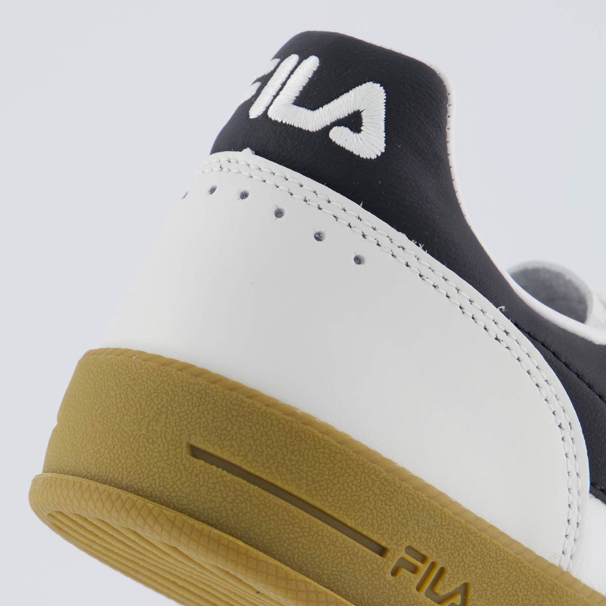 Tênis Fila FX Court 70 Vintage Branco e Preto Branco 6