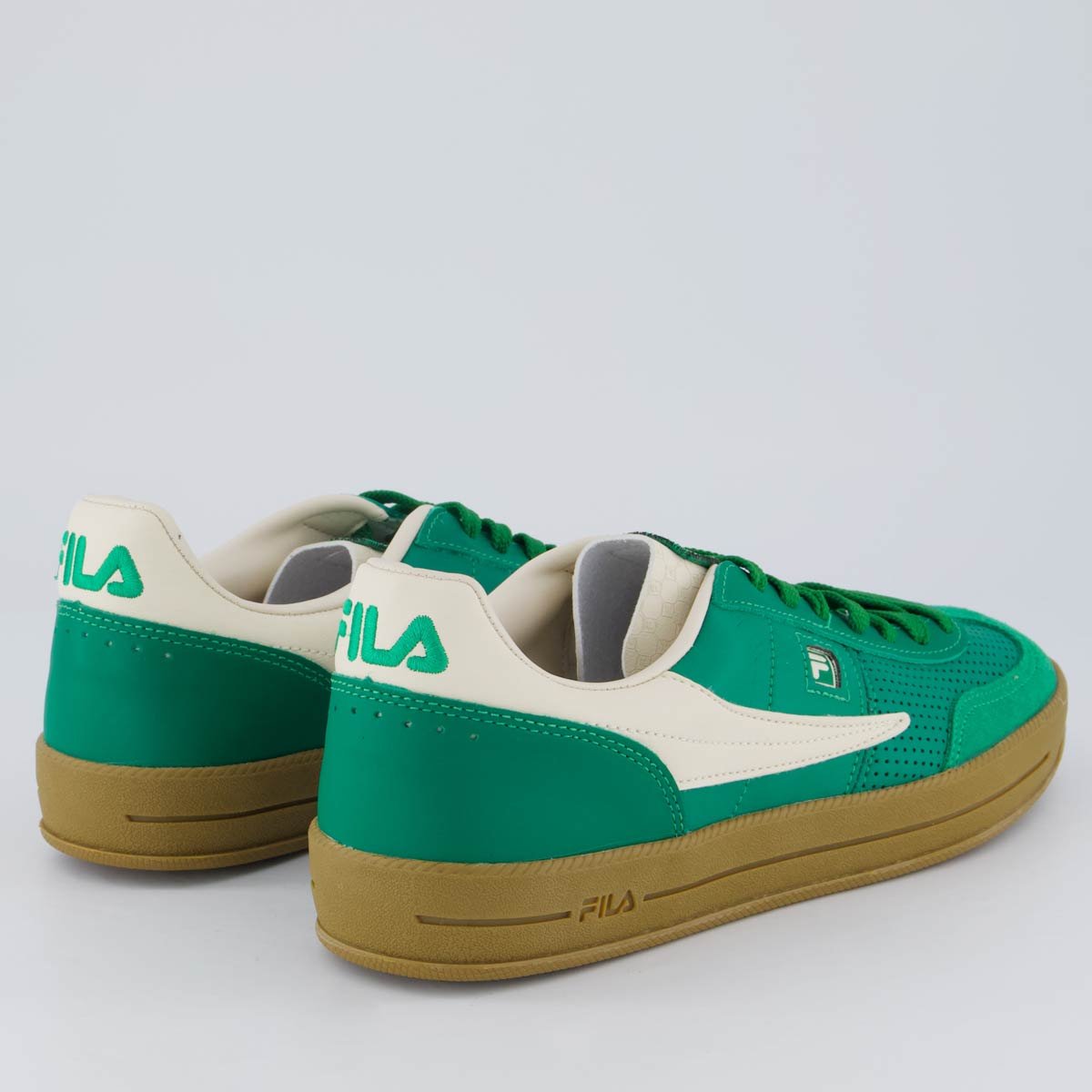 Tênis Fila FX Court 70 Vintage Verde e Bege Verde 3