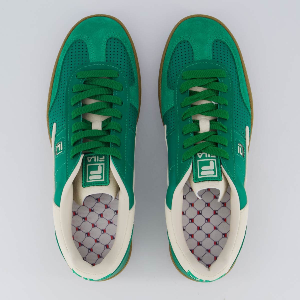 Tênis Fila FX Court 70 Vintage Verde e Bege Verde 4