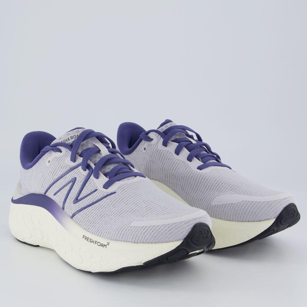 Tênis New Balance Fresh Foam X Kaiha Road Feminino Cinza e Azul Cinza 2