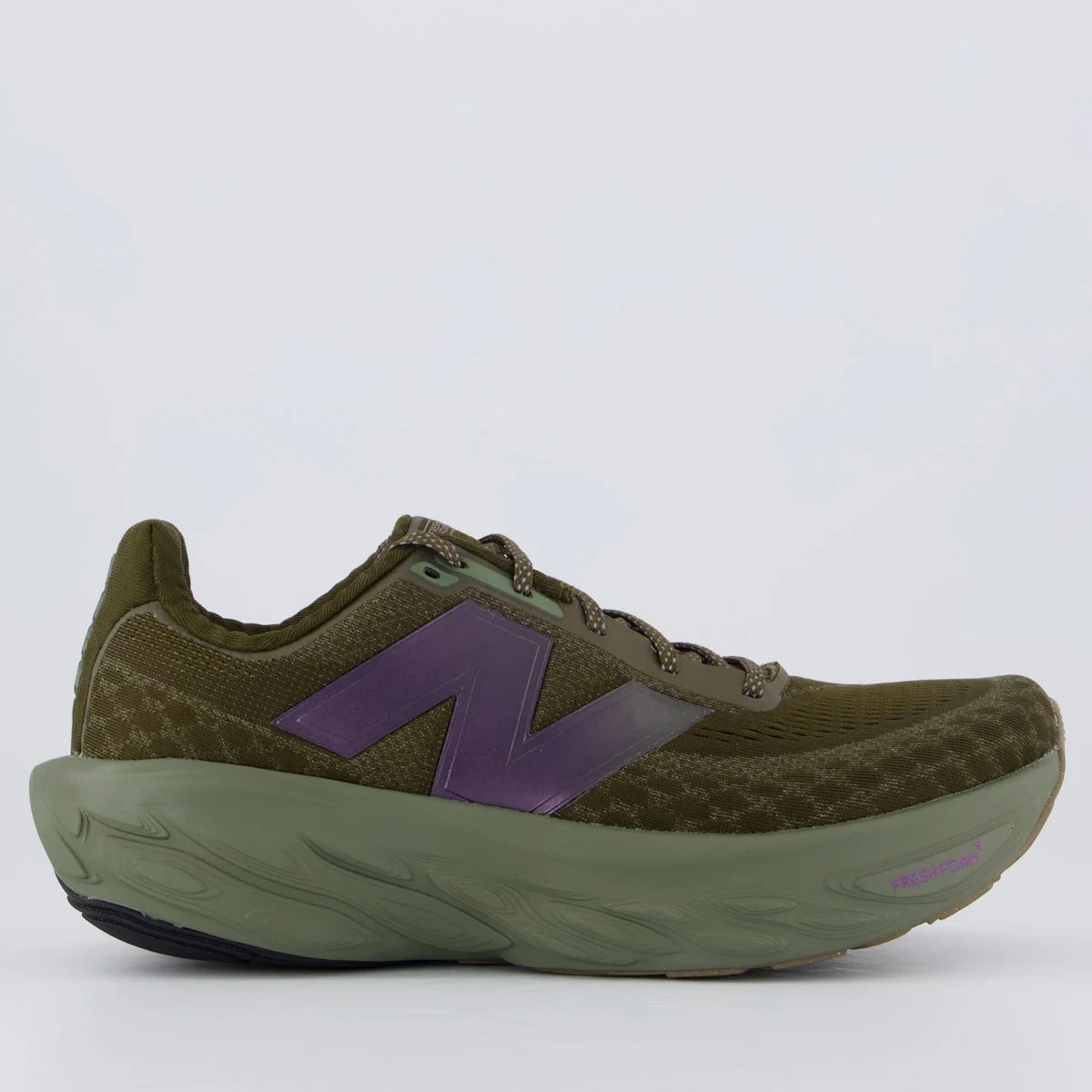 Tênis New Balance Fresh Foam X 1080 V14 Verde Musgo