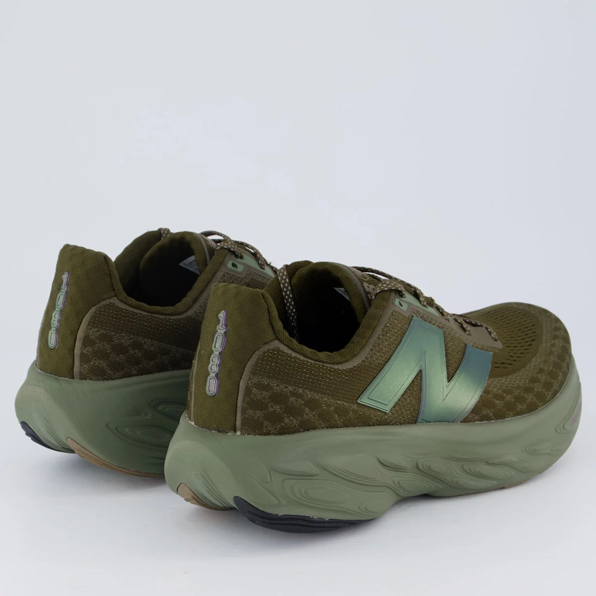 Tênis New Balance Fresh Foam X 1080 V14 Verde Musgo Verde 3