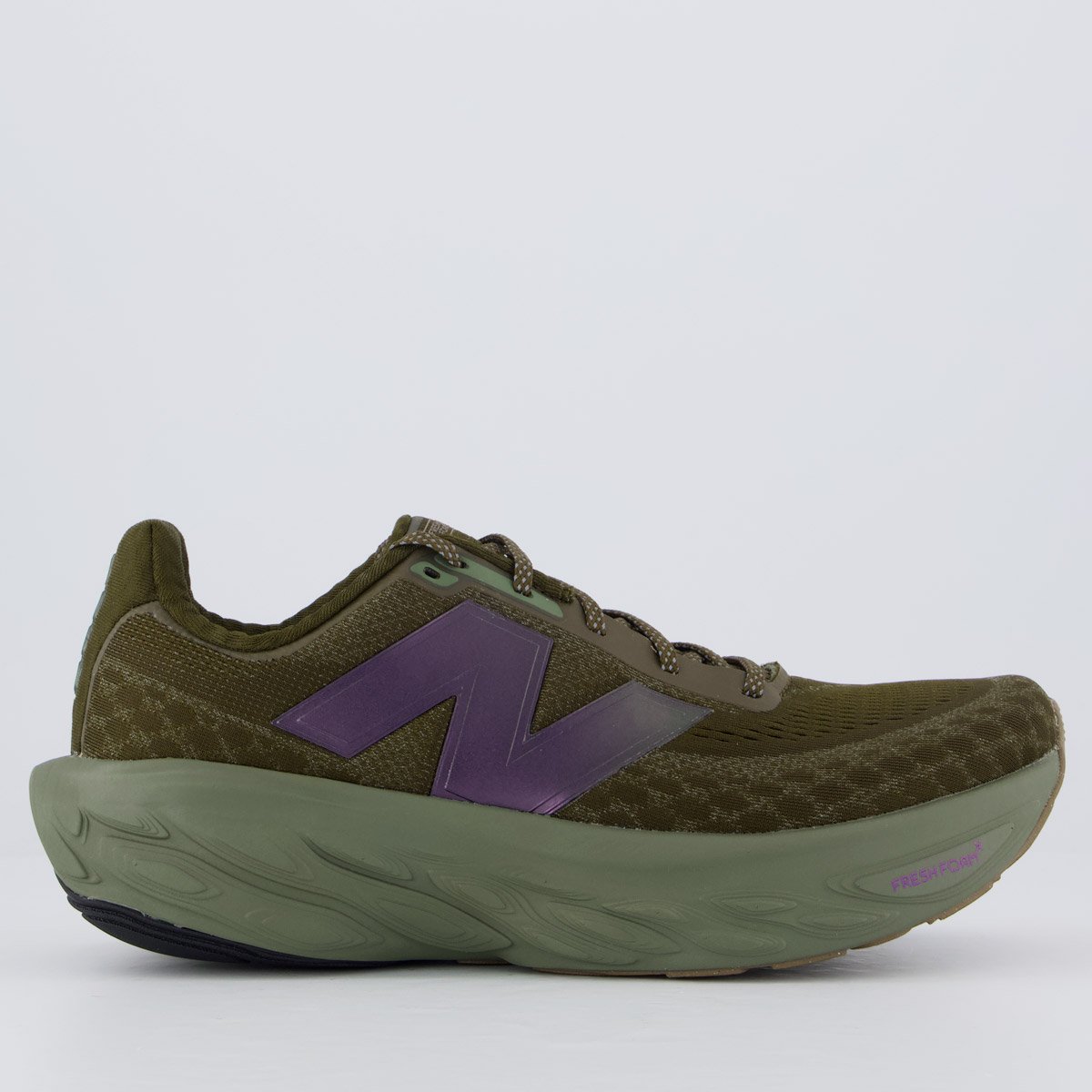 Tênis New Balance Fresh Foam X 1080 V14 Verde Musgo