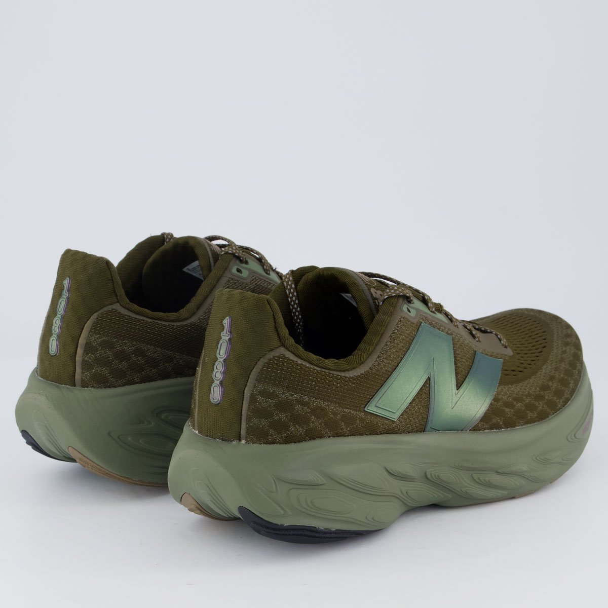 Tênis New Balance Fresh Foam X 1080 V14 Verde Musgo Verde 3