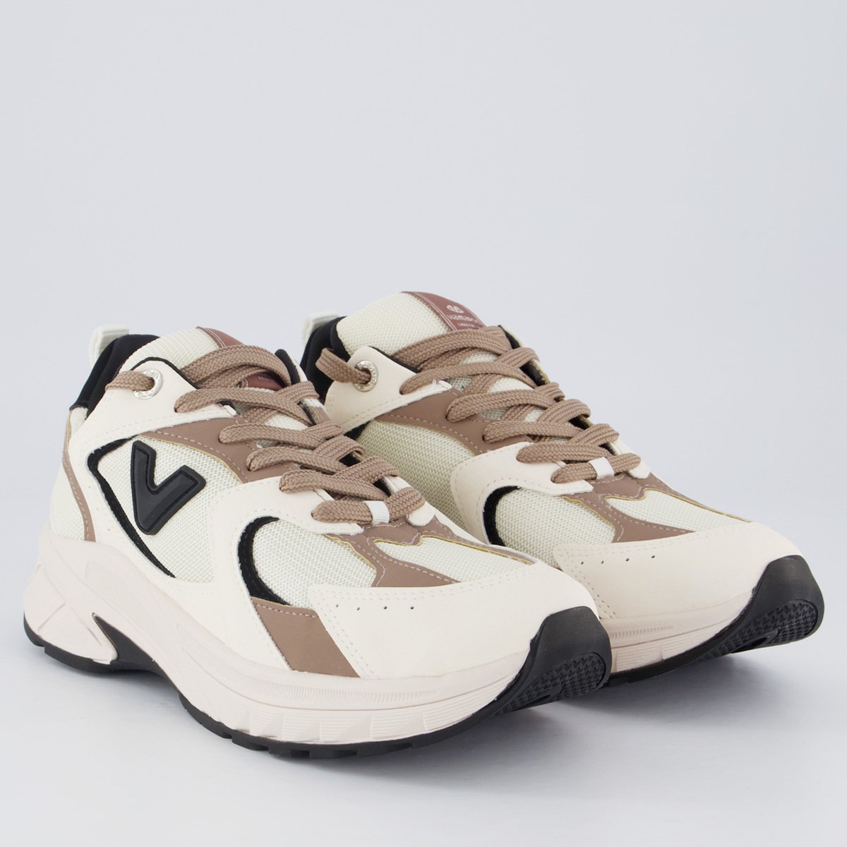 Tênis Via Marte V240 Feminino Bege Bege 2