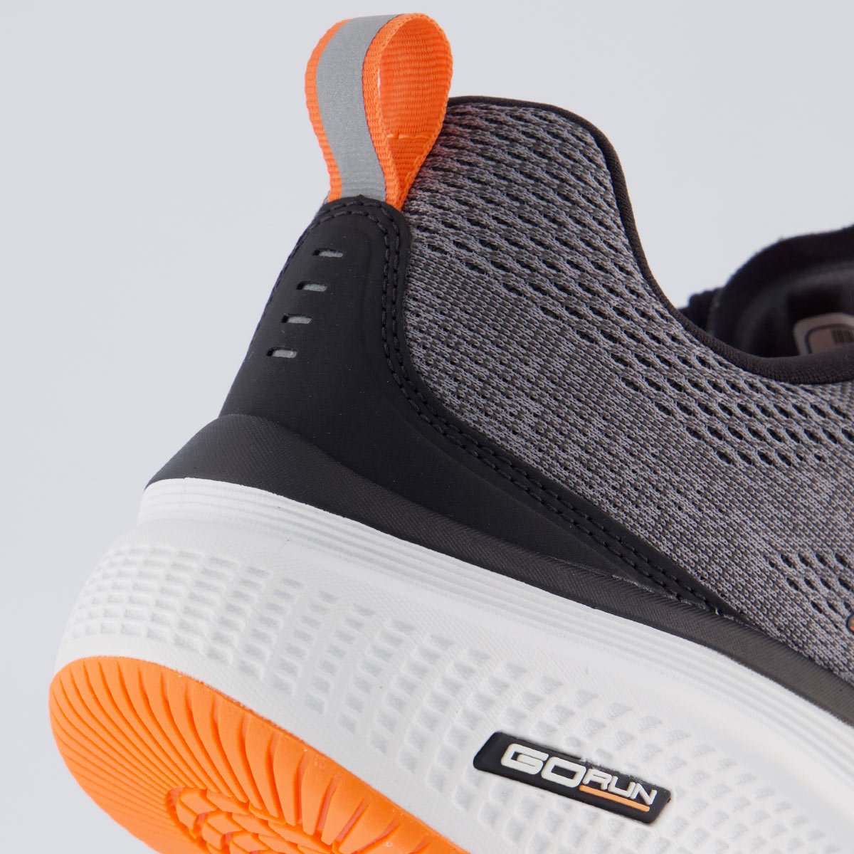 Tênis Skechers Fluid Motion Cinza e Laranja Cinza 6