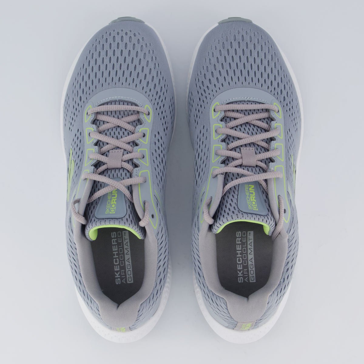 Tênis Skechers Go Run Consistent 2.0 Cinza e Verde Cinza 4
