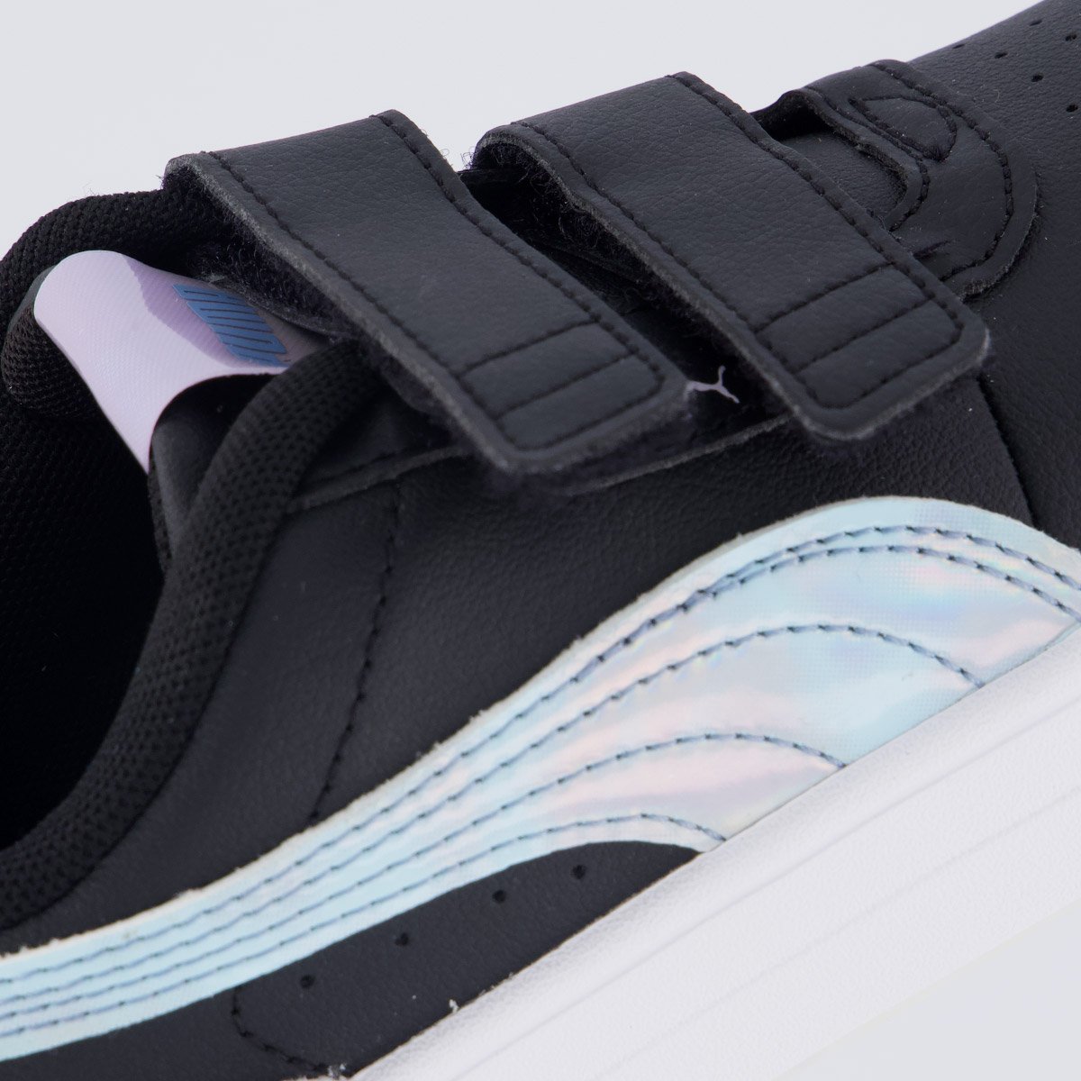 Tênis Puma Carina 3.0 Space Juvenil Preto e Azul Preto 7