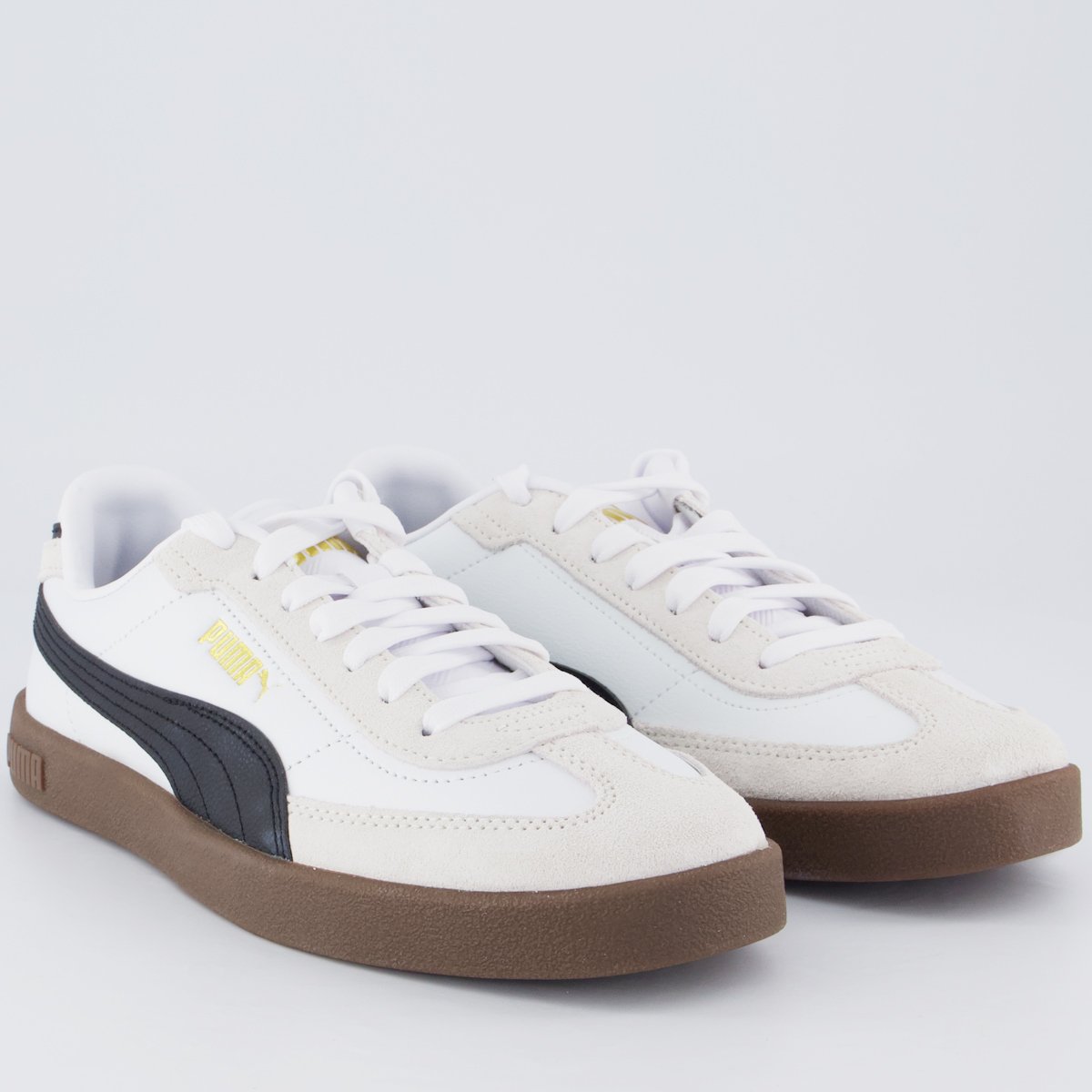 Tênis Puma Club Era II Branco e Cinza Branco 2