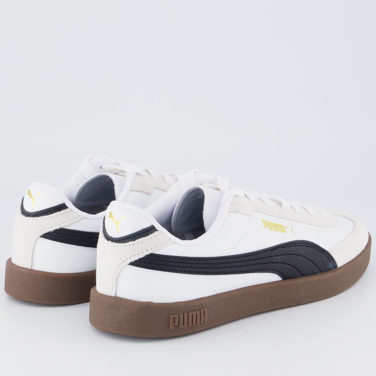 Tênis Puma Club Era II Branco e Cinza Branco 3