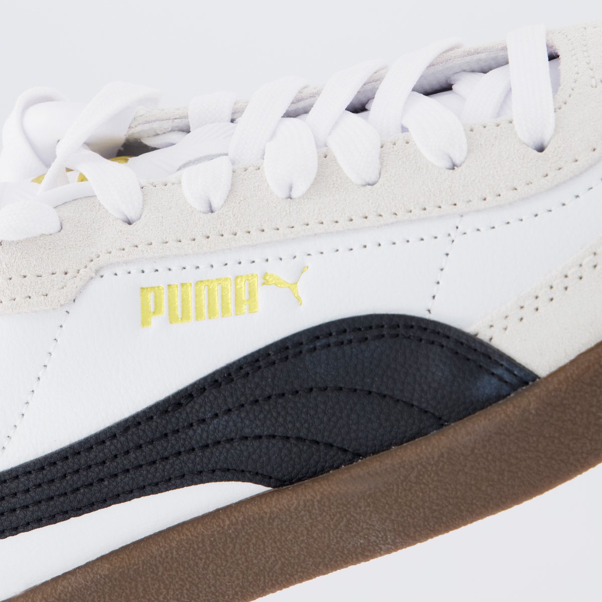 Tênis Puma Club Era II Branco e Cinza Branco 7