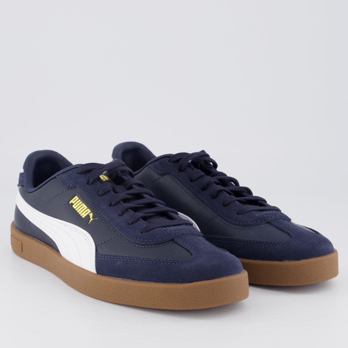 Tênis Puma Club Era II Marinho e Branco Azul Marinho 2