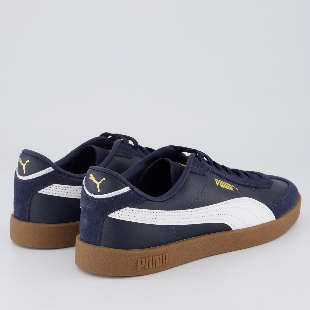 Tênis Puma Club Era II Marinho e Branco Azul Marinho 3