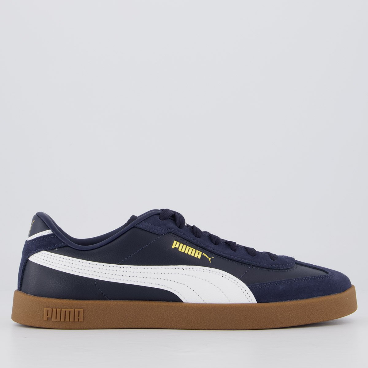 Tênis Puma Club Era II Marinho e Branco