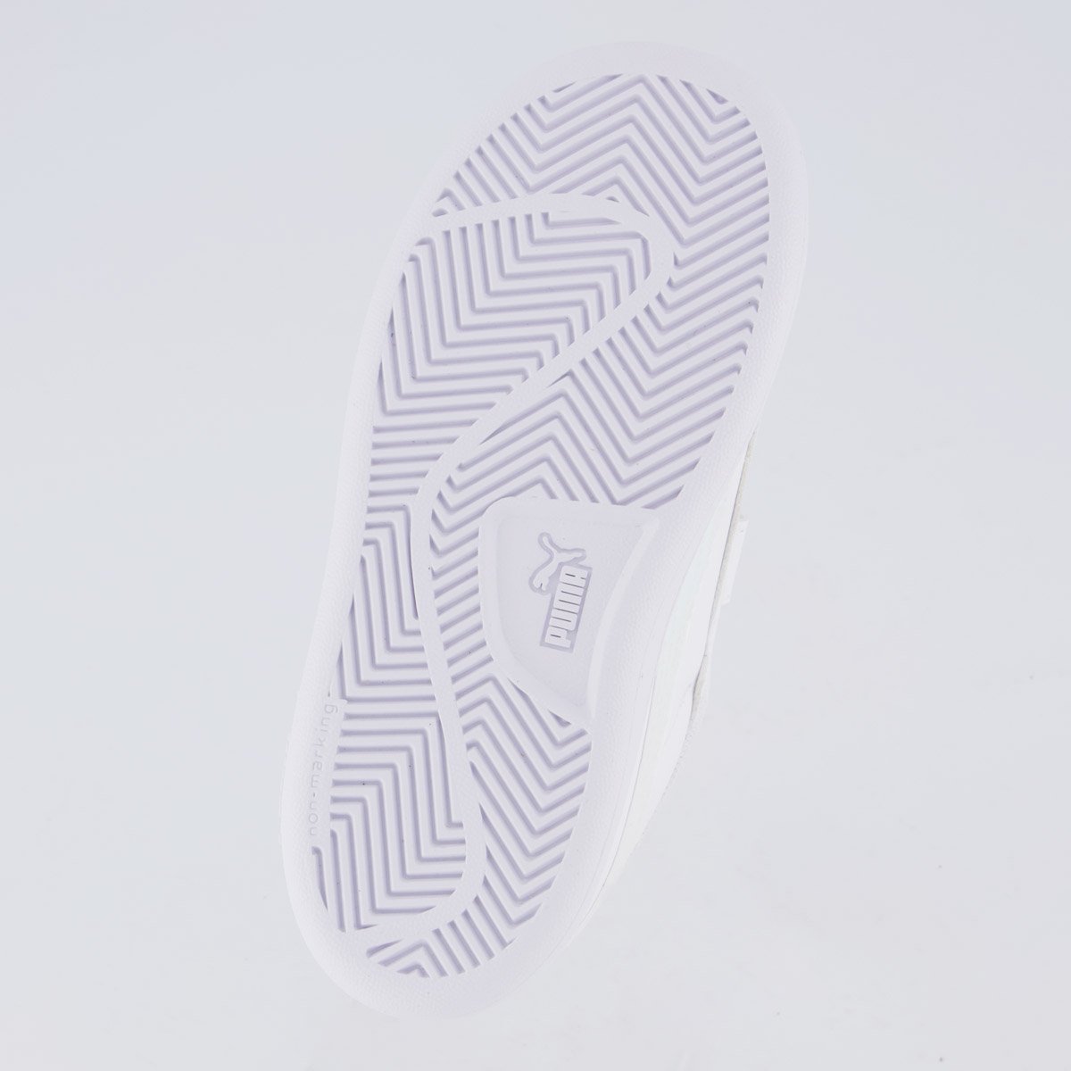 Tênis Puma Smash 3.0 Holo Infantil Branco Branco 5